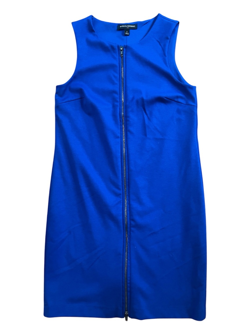 Banana Republic Royal Blue Dress Full Zip Size 2